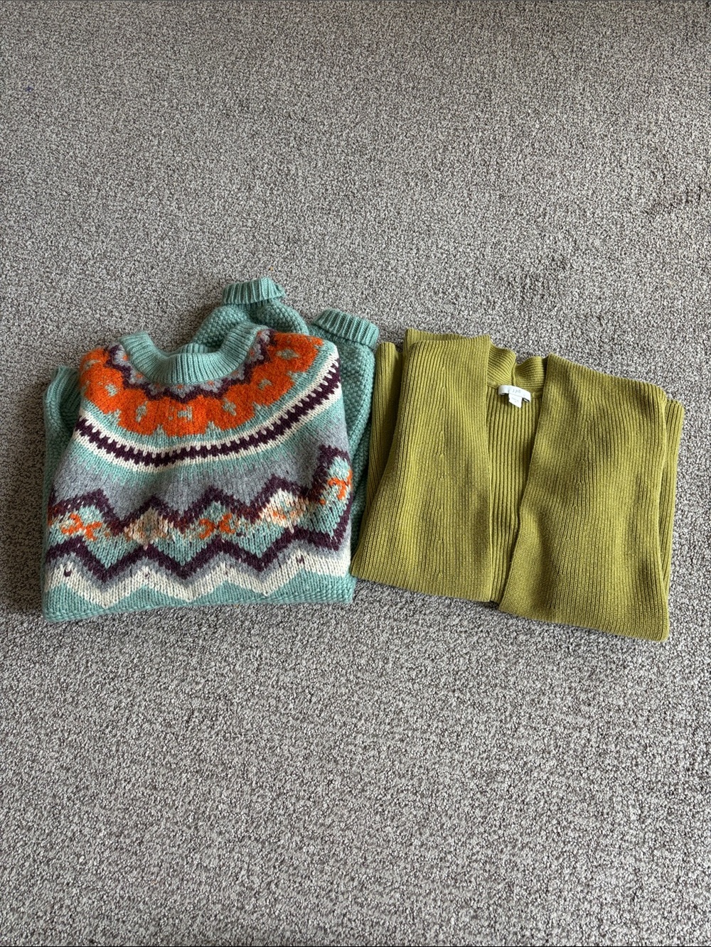 Two cozy sweaters bundle